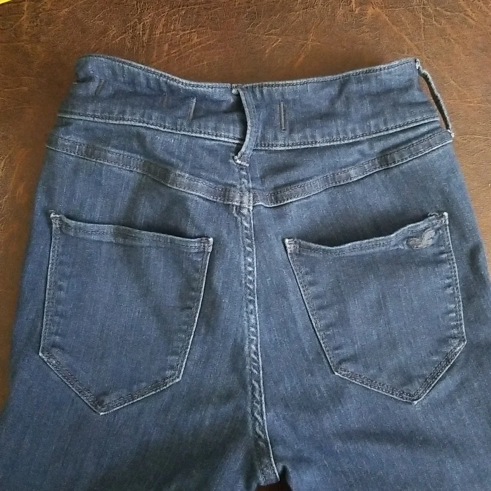 #D - 24/23.5 Hollister Advanced Stretch Ultra High Rise Jean Leggings Sz 5S - Picture 11 of 14